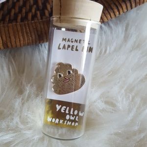 Yellow Owl Workshop "Poo" 💩 Lapel Pin